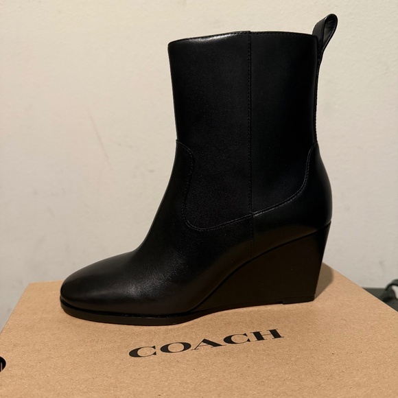 New Coach Josephine Black Bootie - Picture 1 of 7